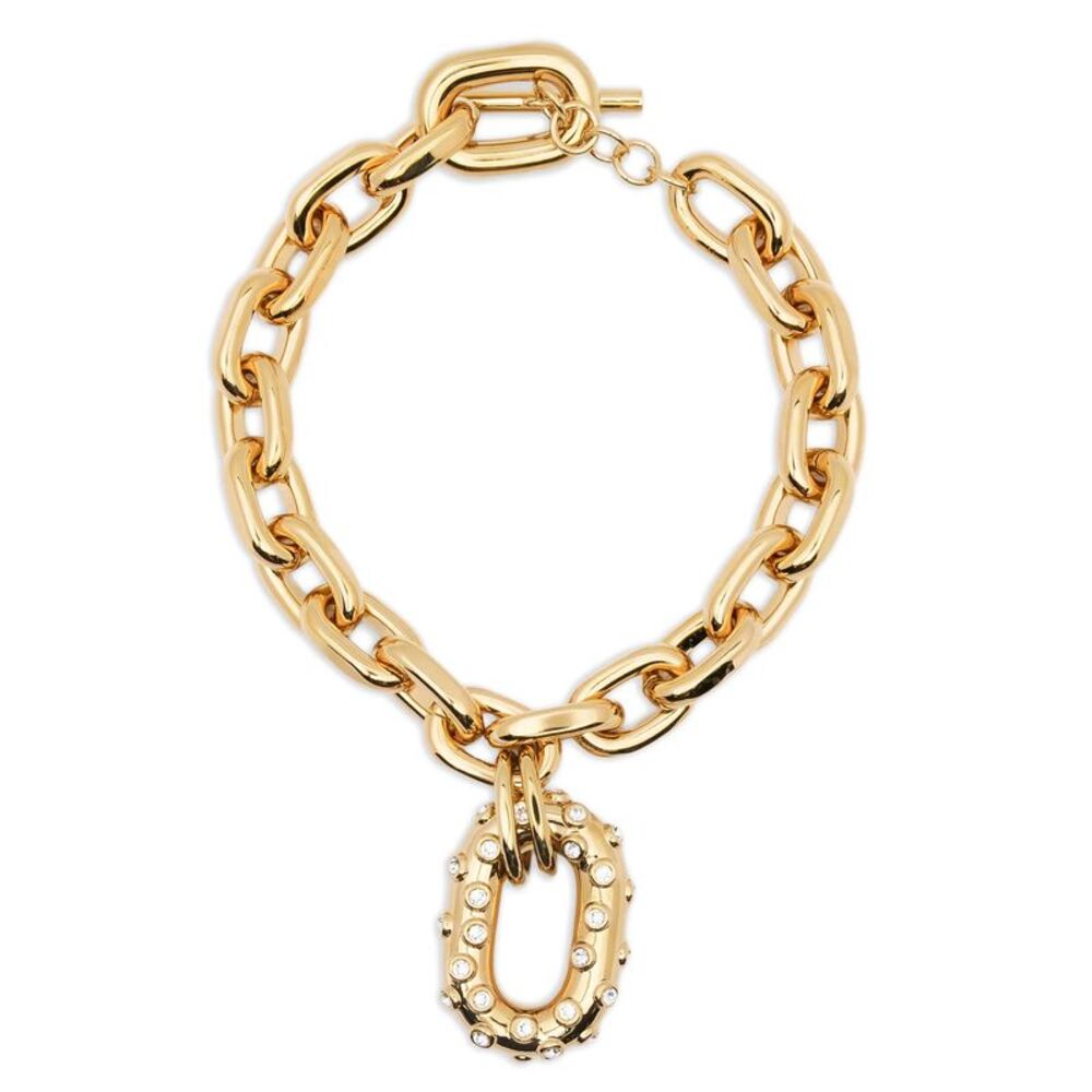 Paco Rabanne Gold Brass Women's Necklace